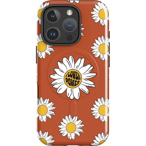 Flower Power iPhone 16 Pro Magsafe Impact Case